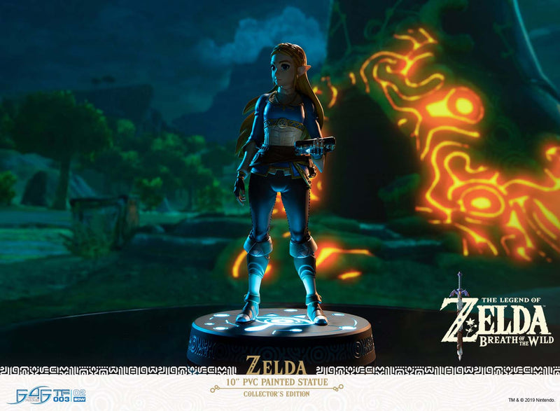 The Legend of Zelda: Breath of the Wild First 4 Figures Zelda PVC Statue Collector's Edition