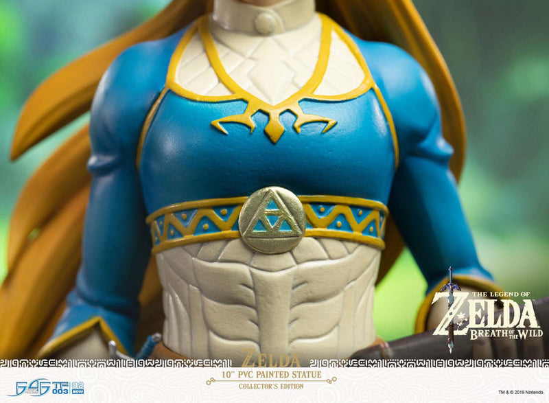 The Legend of Zelda: Breath of the Wild First 4 Figures Zelda PVC Statue Collector's Edition